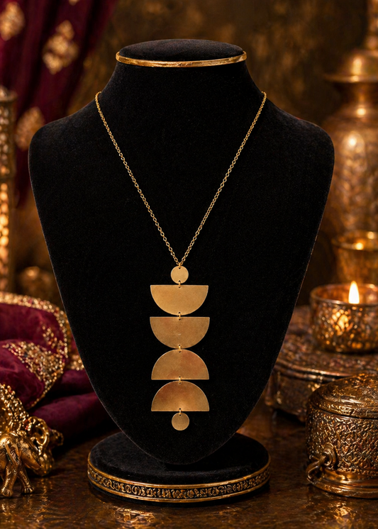 Echo Brass Layers Neck Piece
