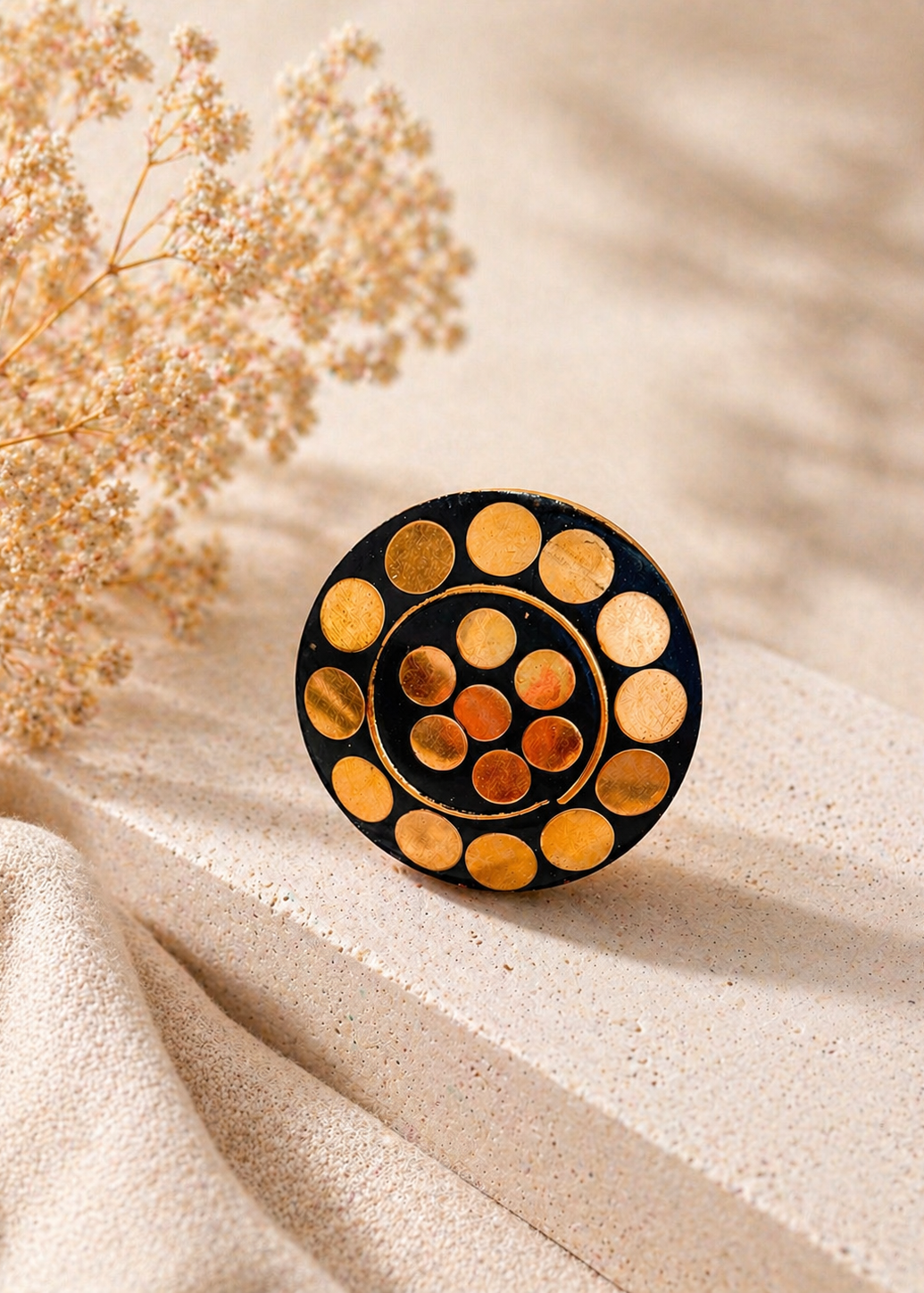 Zuri Polka Statement Ring