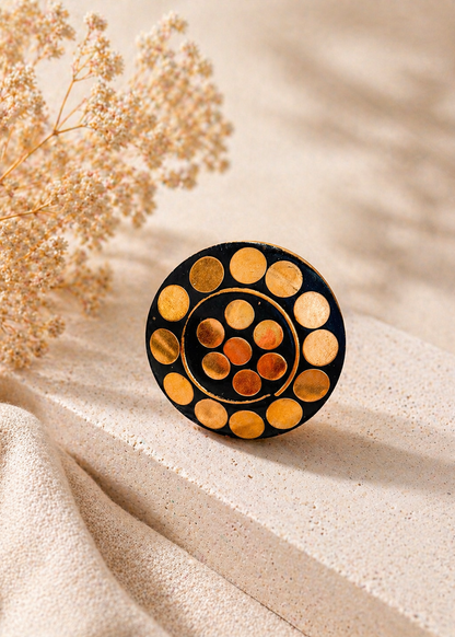 Zuri Polka Statement Ring