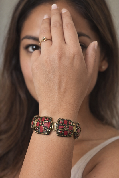 Zarina – Mosaic Charm Afghani Bracelets