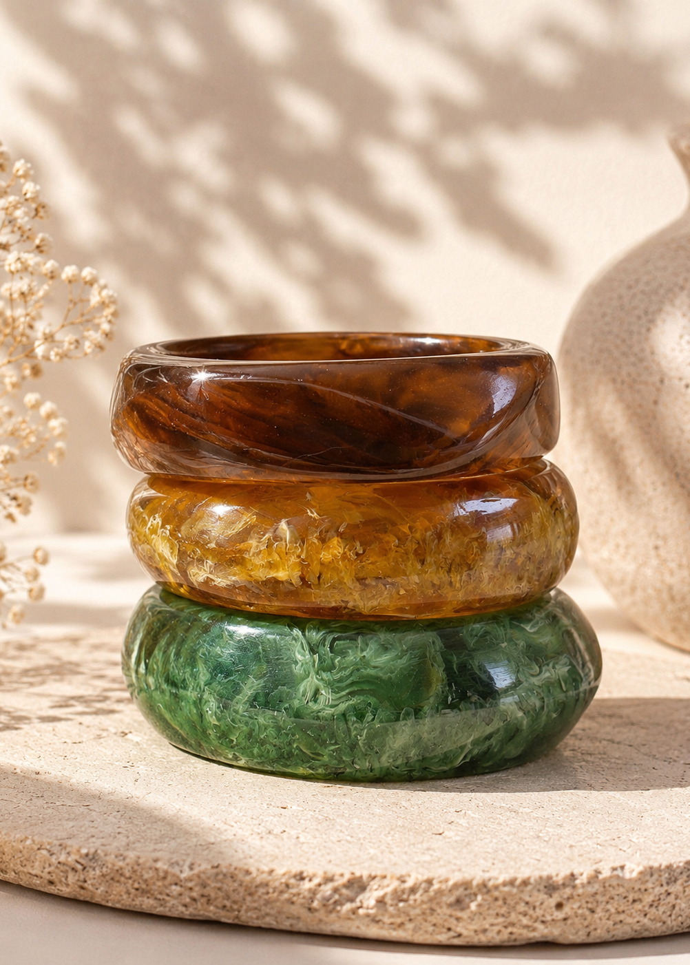 Forest Amber Glow Stack