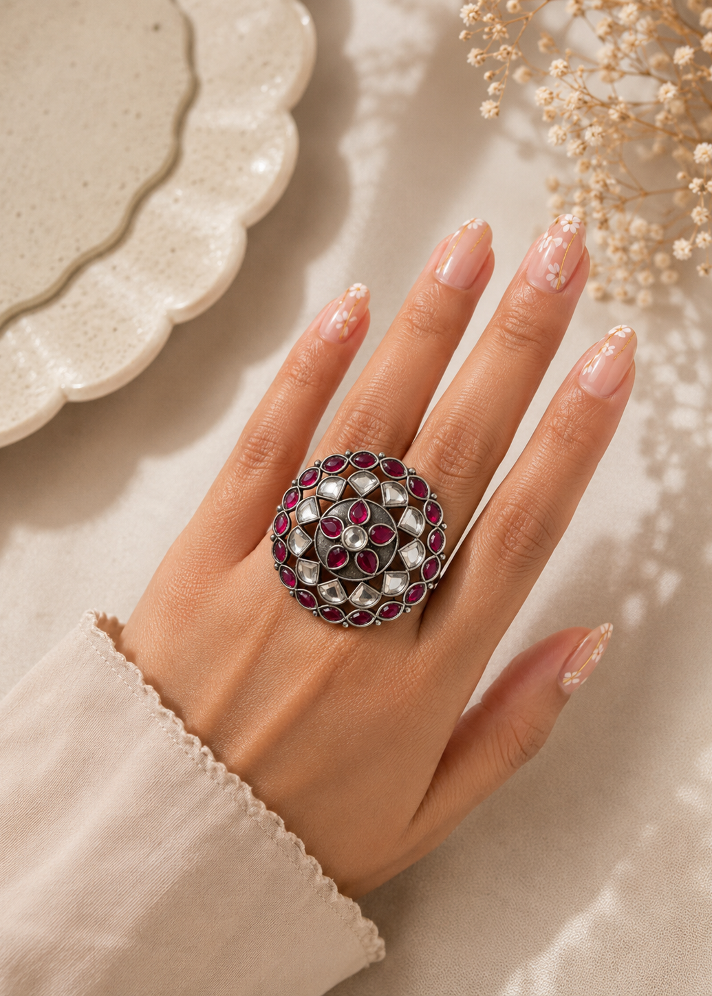 Meher Dome Rings