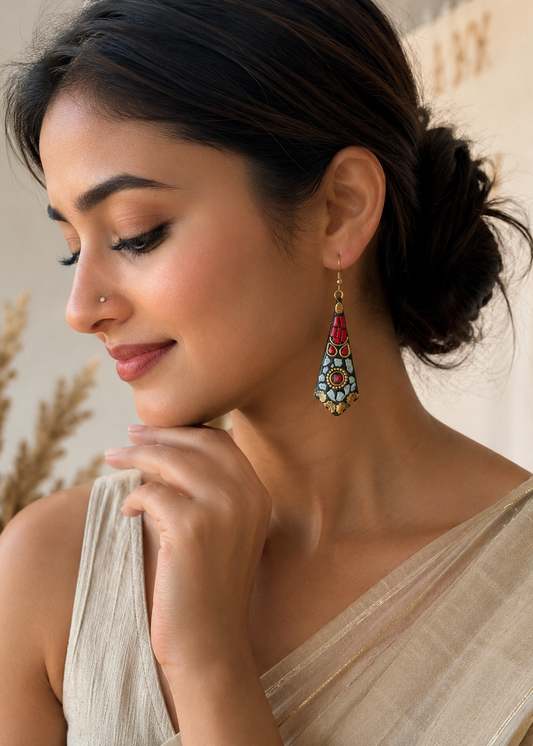 Rang-e-Safar Afghani Earring