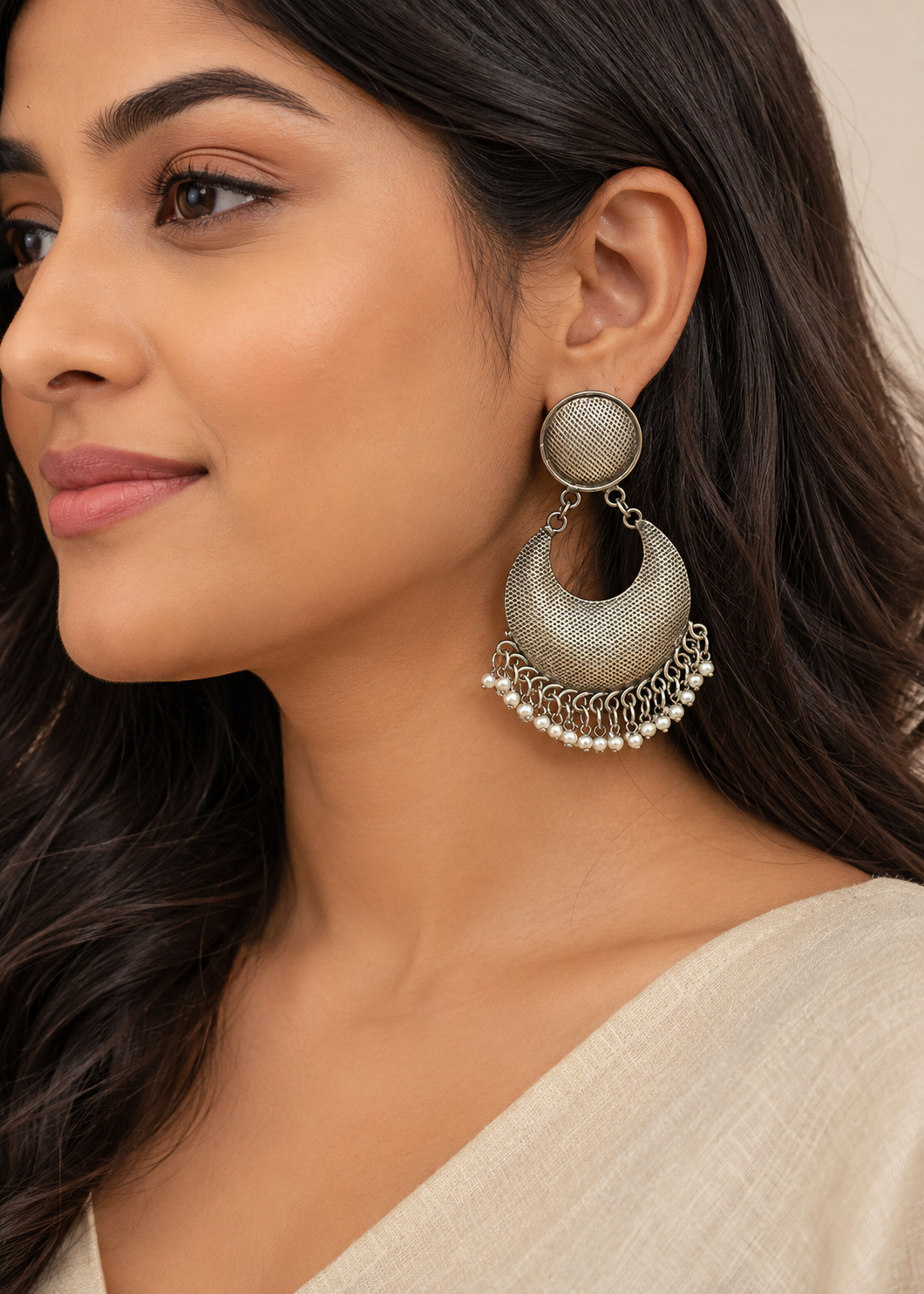 Chaand Jaal Earrings