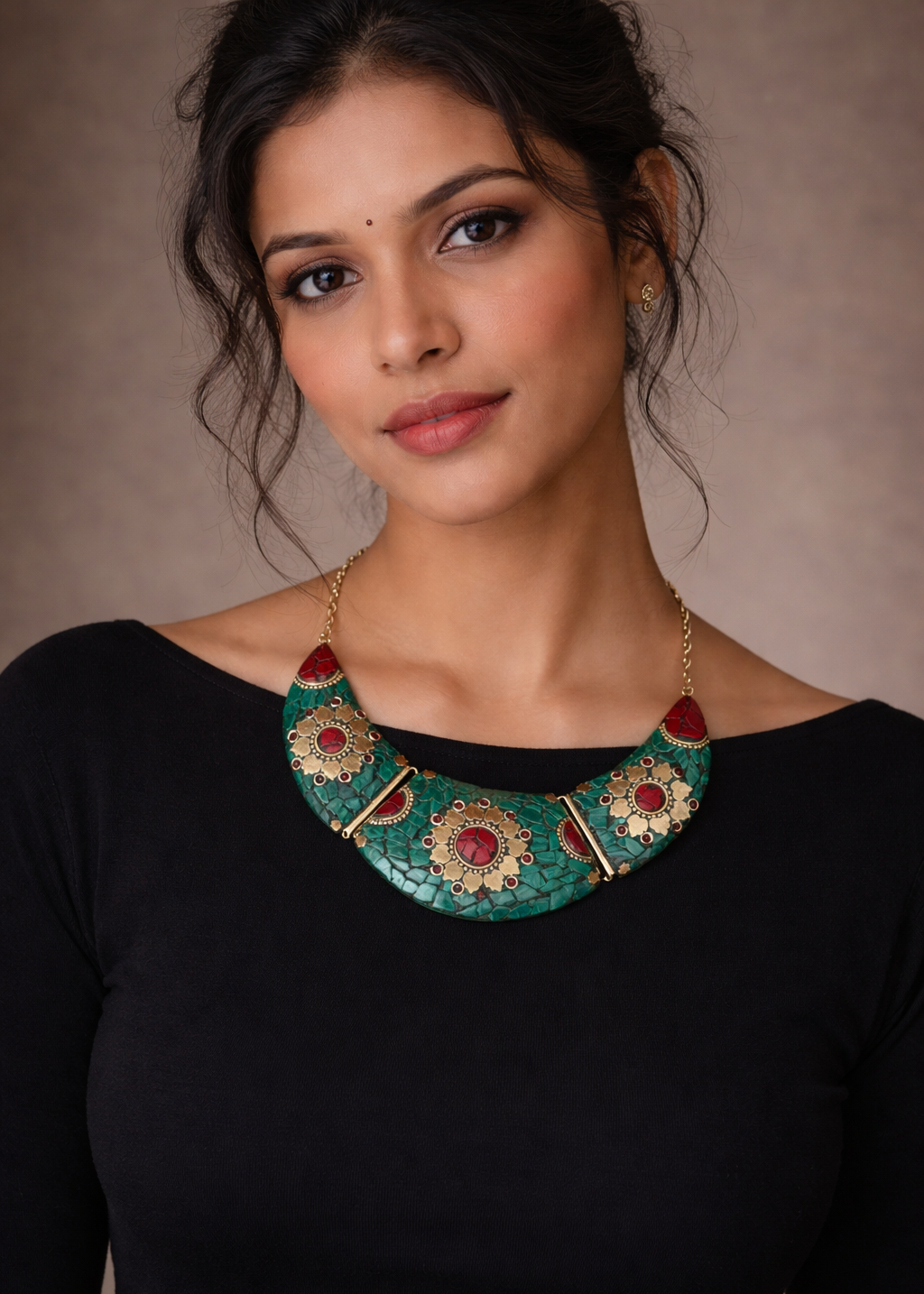Gulnaar Afghani Necklace
