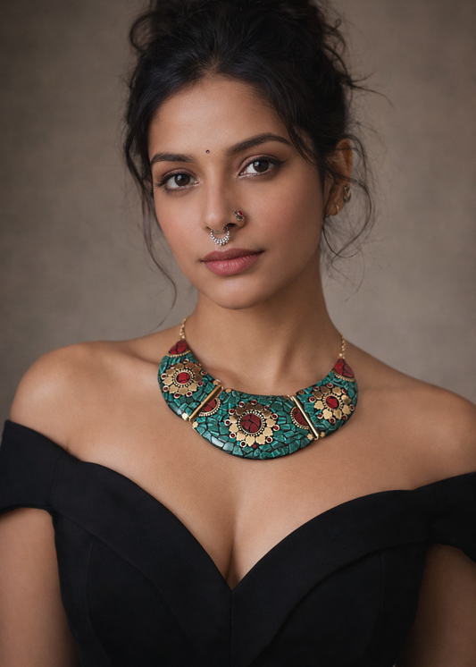 Gulnaar Afghani Necklace