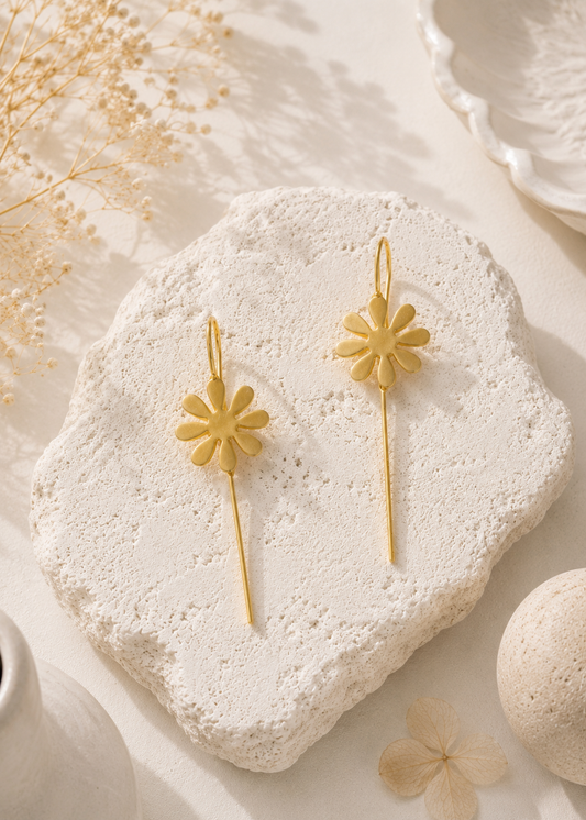 Gul Handmade Brass Ear Pin