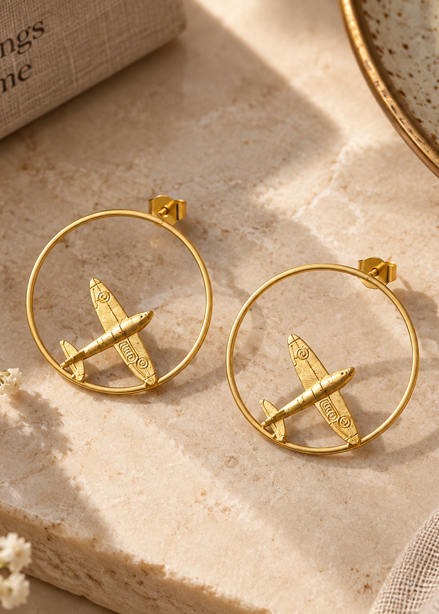 Aviara Gold Hoops