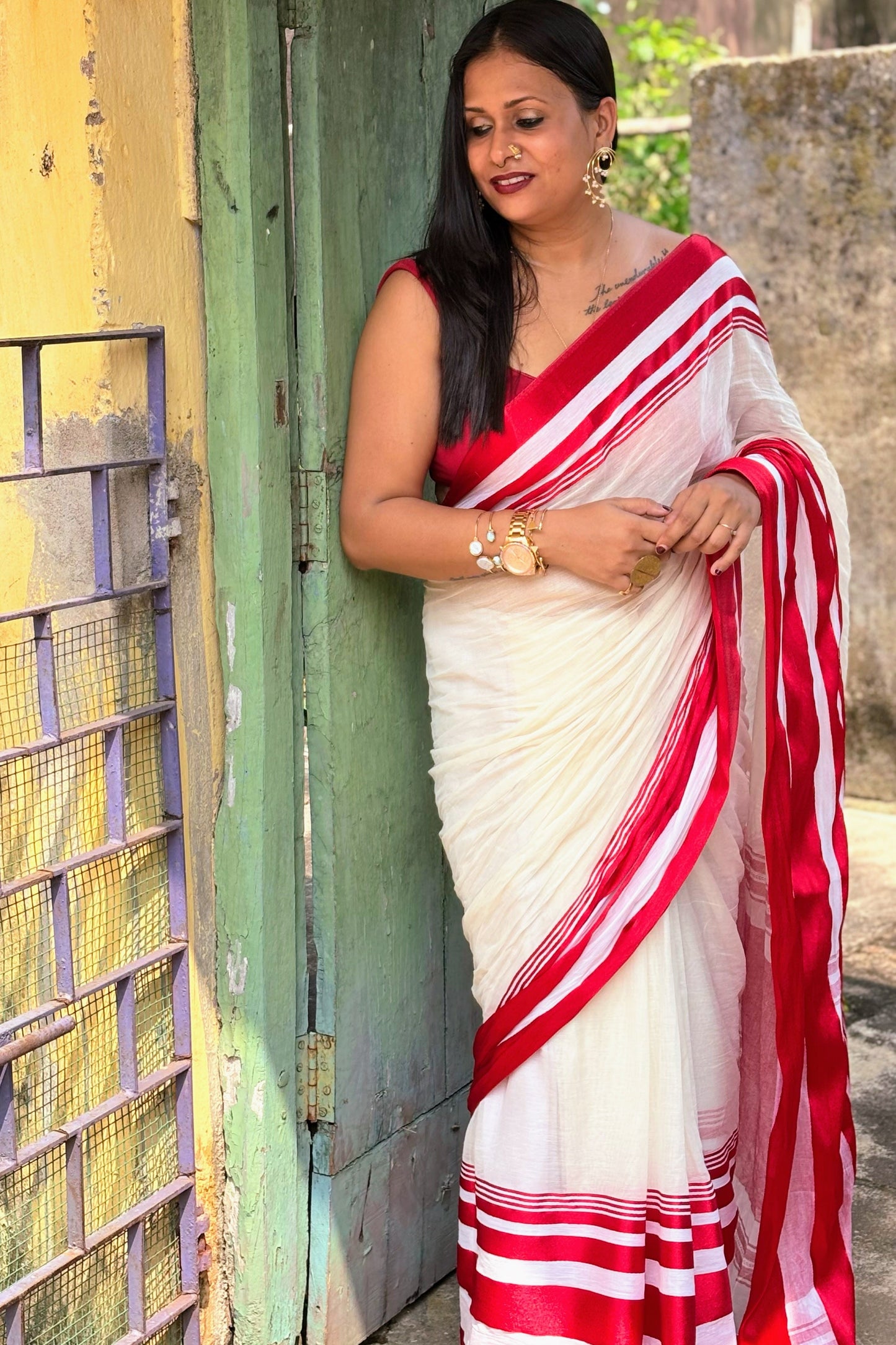 Raktima Dhonekhali Saree