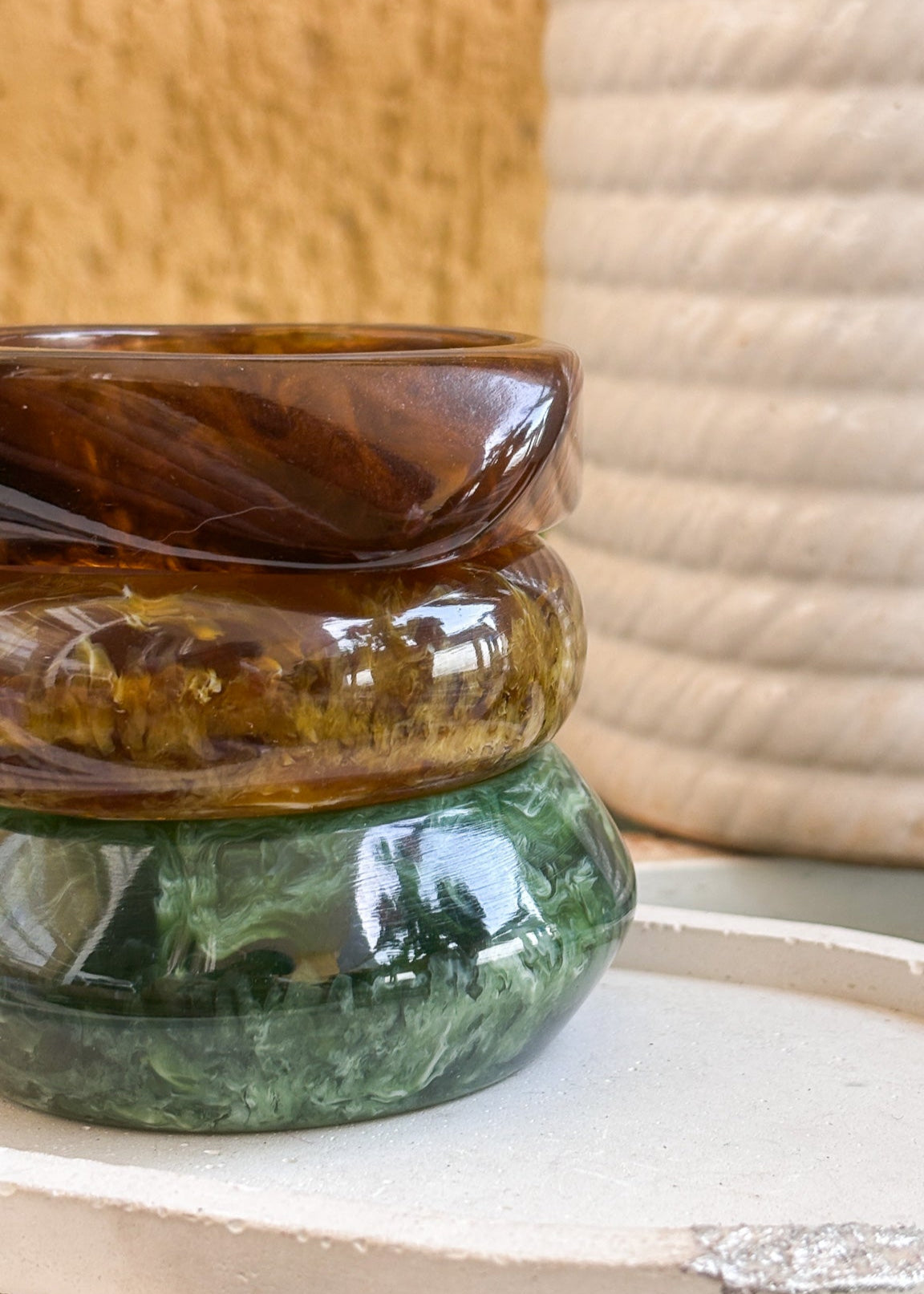 Forest Amber Glow Stack