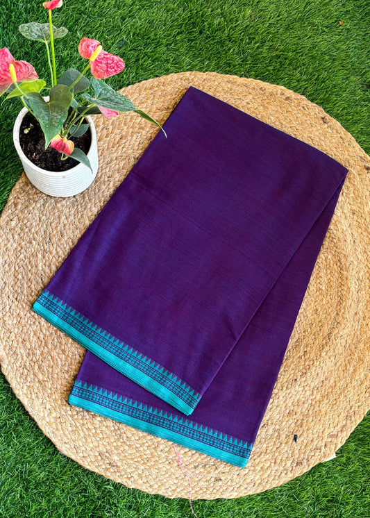 Neelpushpa Dhonekhali Saree