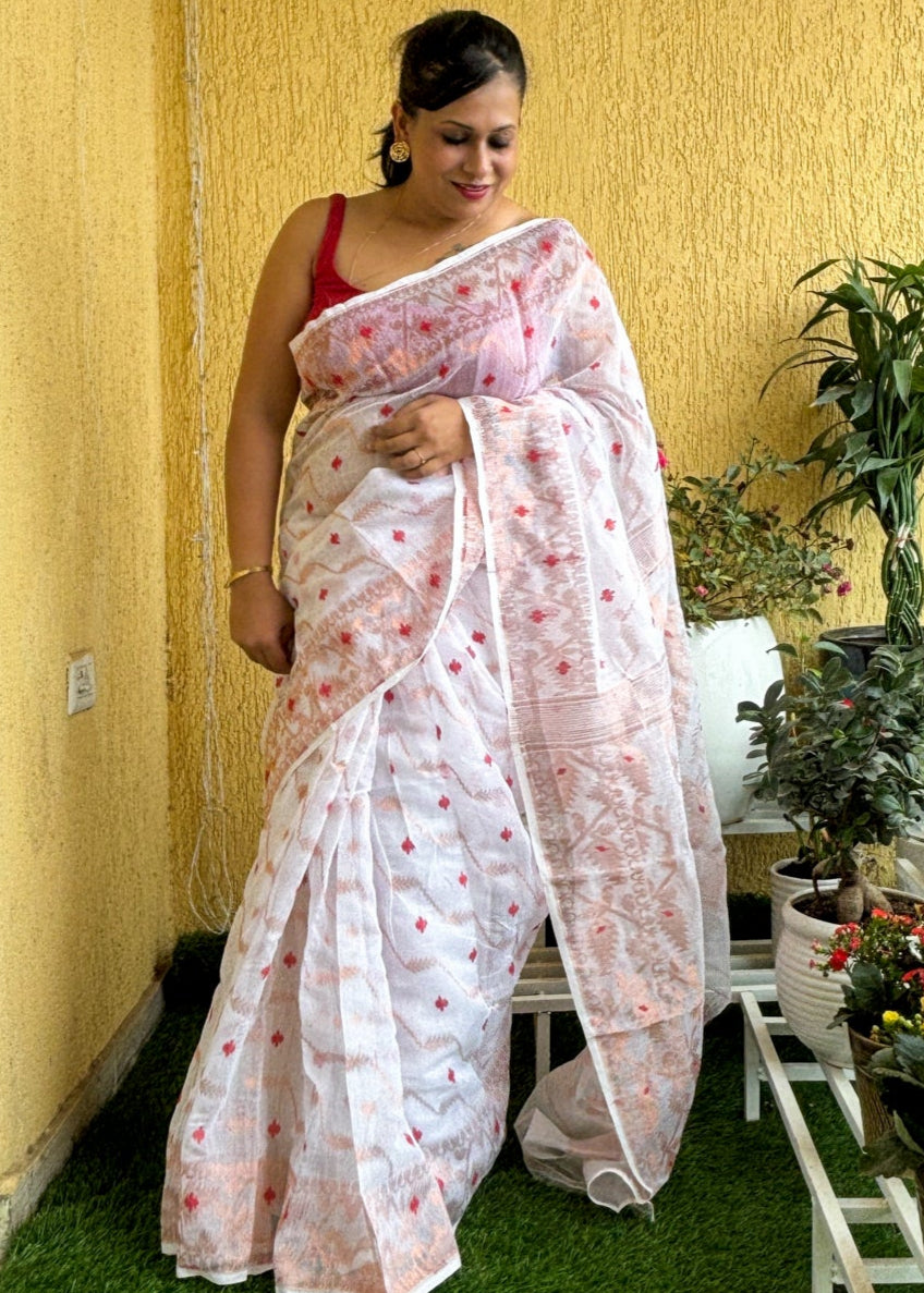 Lalima Jamdani Saree