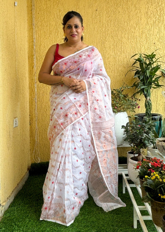 Lalima Jamdani Saree