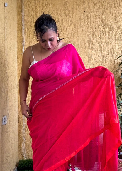 Ranga Prabha Mul Cotton Saree