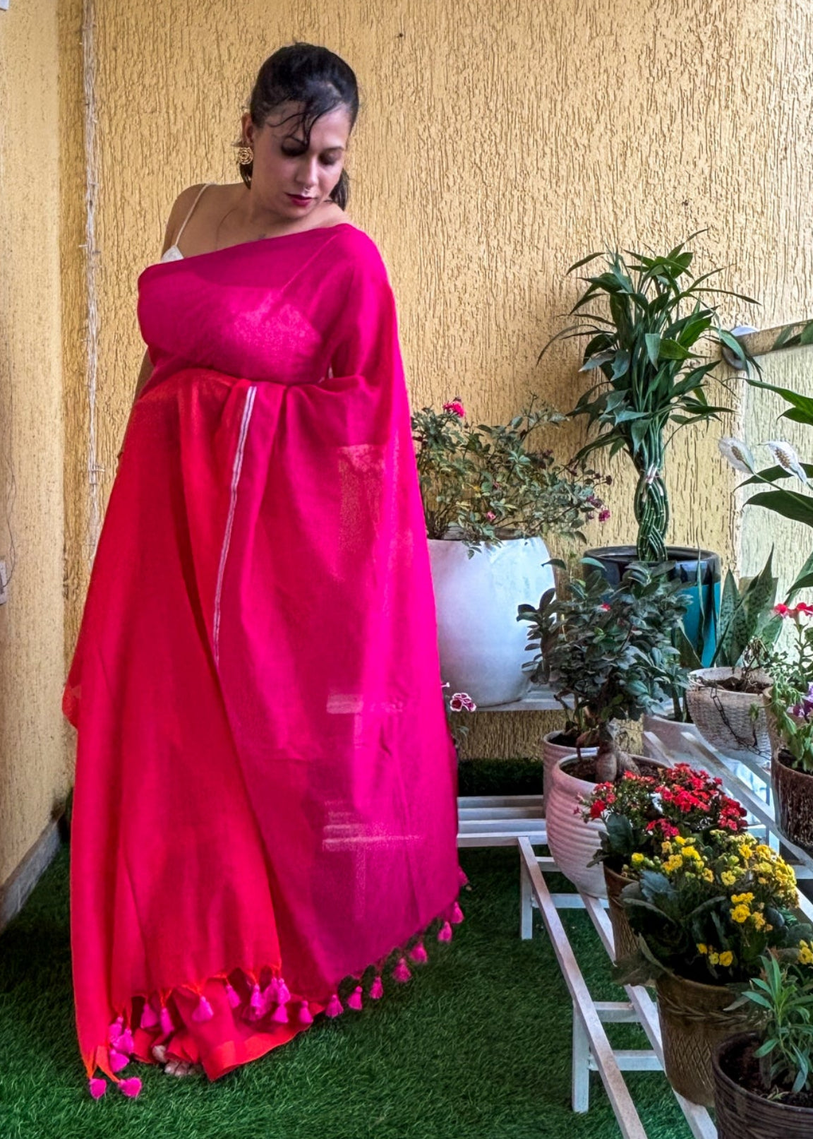 Ranga Prabha Mul Cotton Saree