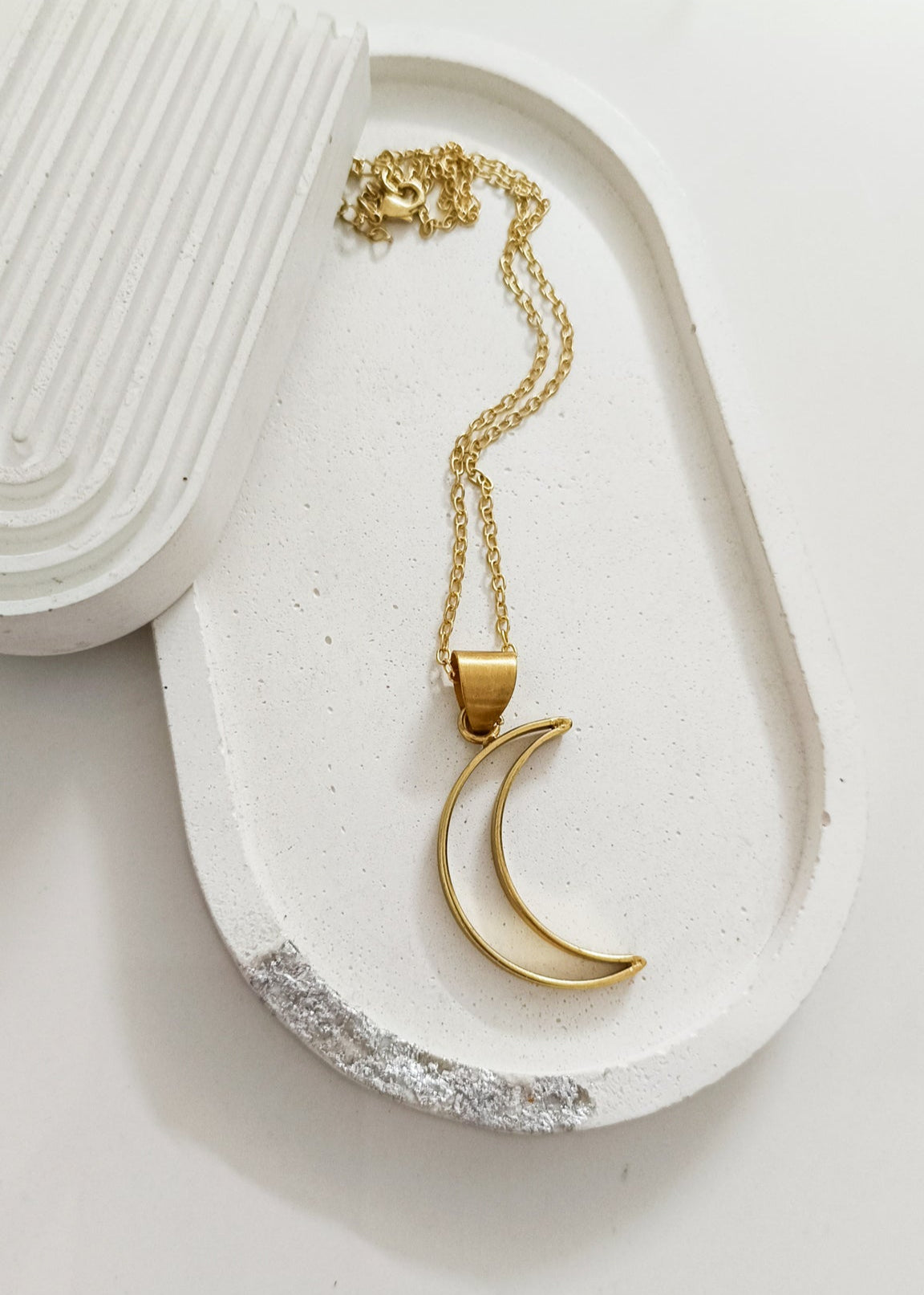 Chandra Brass Necklace