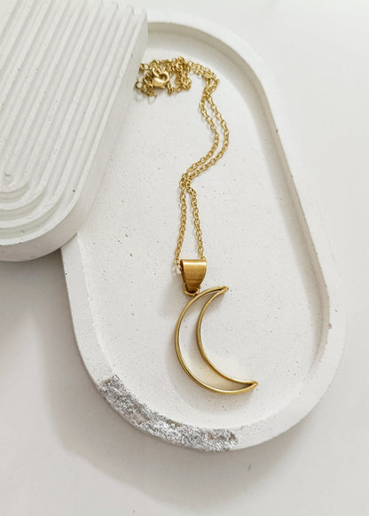 Chandra Brass Necklace