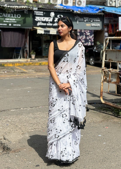 Pandora Mul Cotton Saree