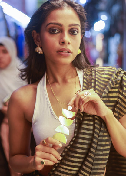 Echo Brass Layers Neck Piece