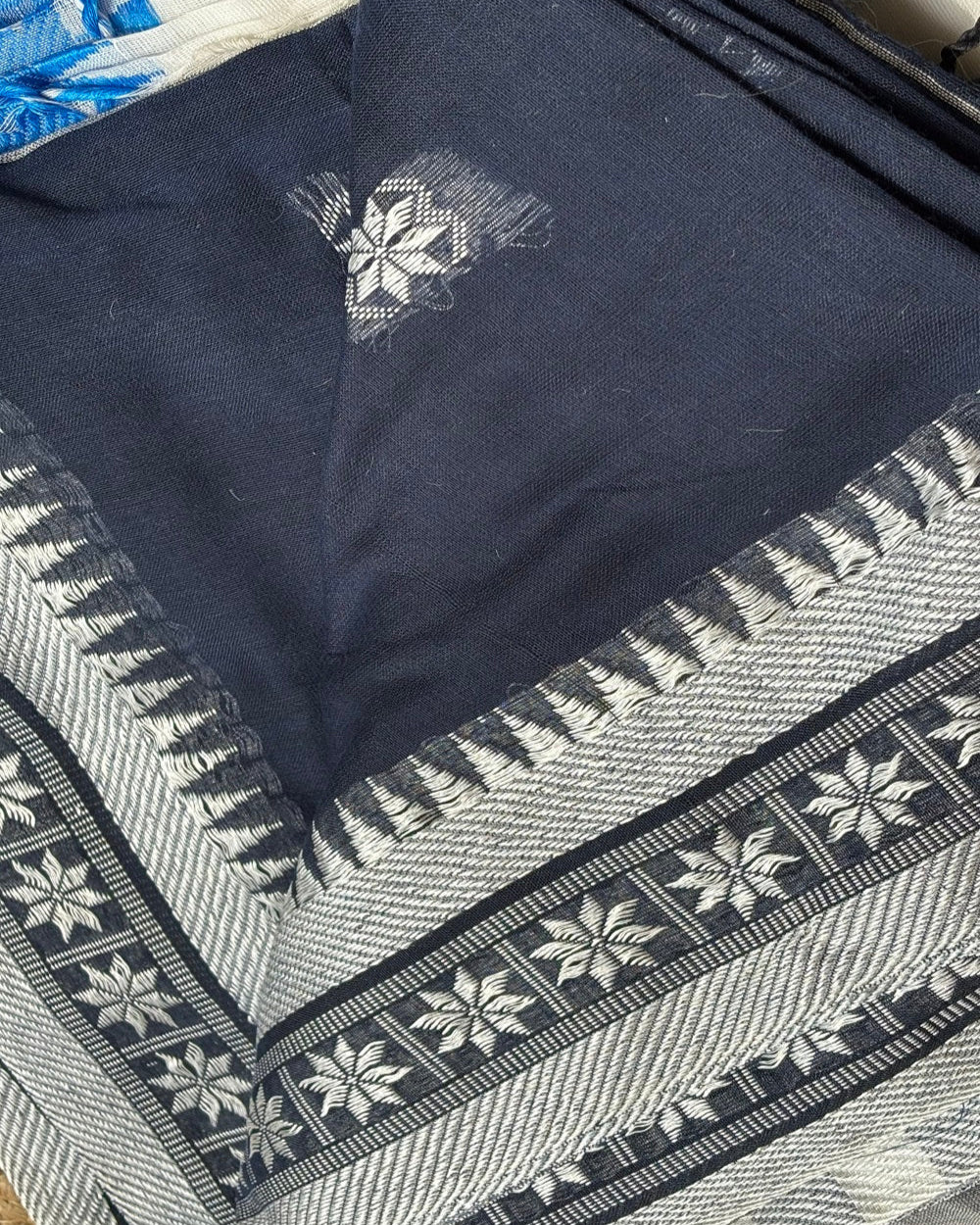 Iravati Handloom Dark Blue