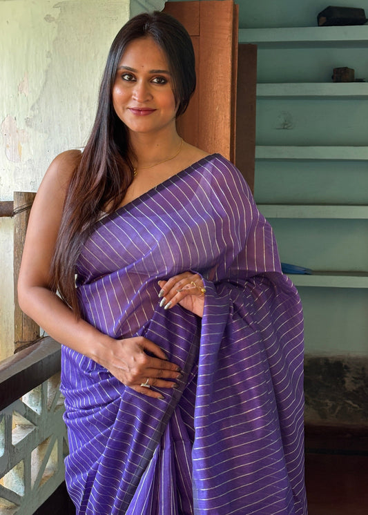 Nila Rekha Cotton Silk