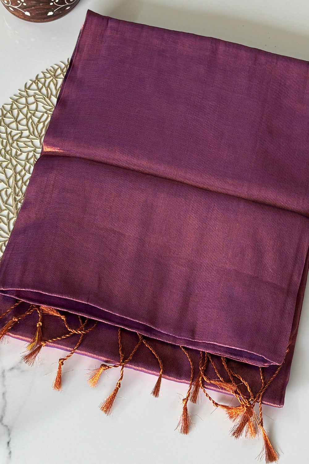Raga Tissue - Plum Bronze