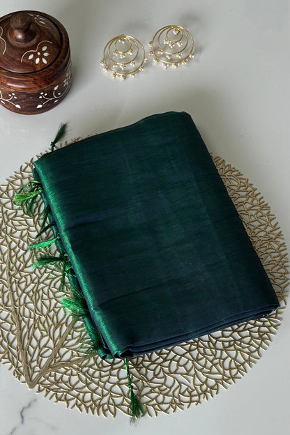 Raga Tissue - Peacock Green