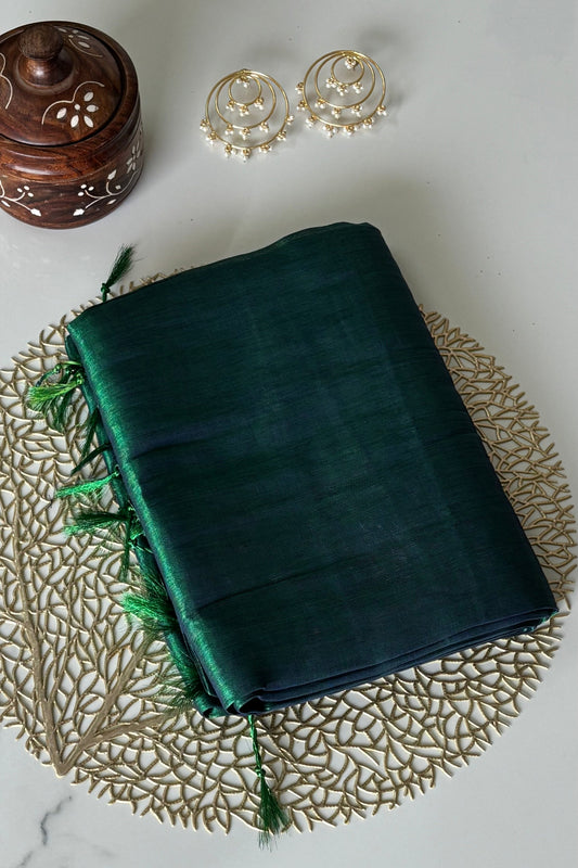 Raga Tissue - Peacock Green