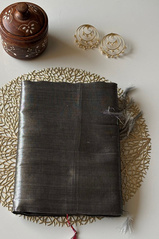 Raga Tissue - Silver & Maroon