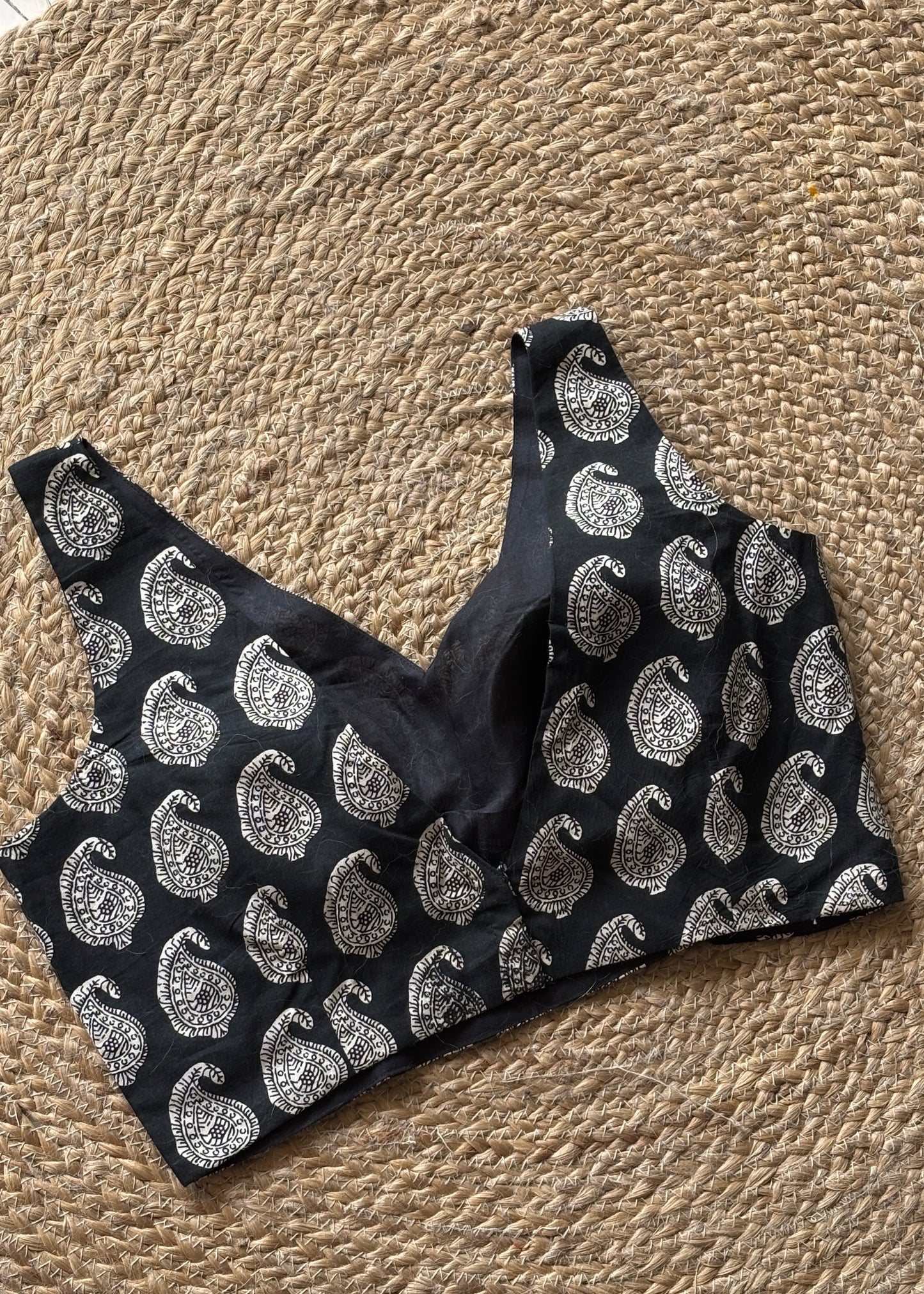 Kalindi Paisley Cotton Blouse